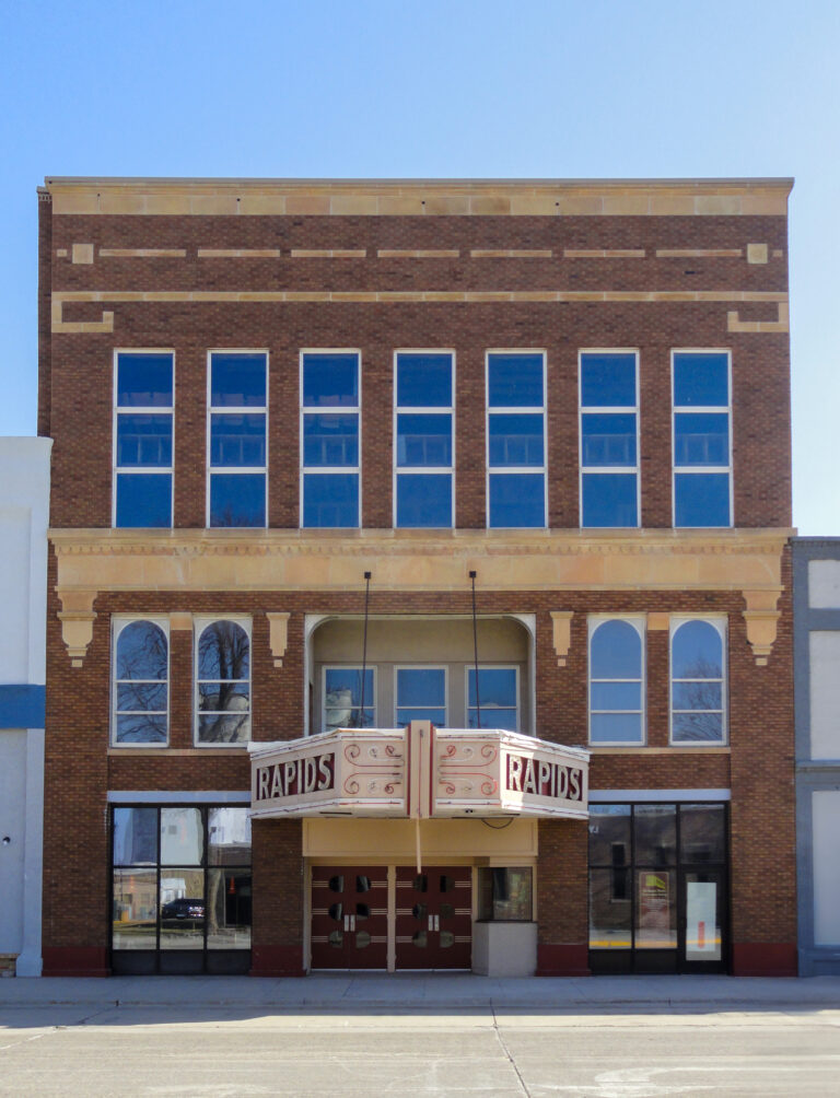 Rock Rapids Theater renovation - historic theater design, Rock Rapids Iowa