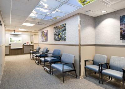 Sioux Falls VA preoperative care unit interior - veterans healthcare design, Sioux Falls SD