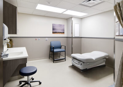 VA preoperative care patient room - patient-centered healthcare design, Sioux Falls