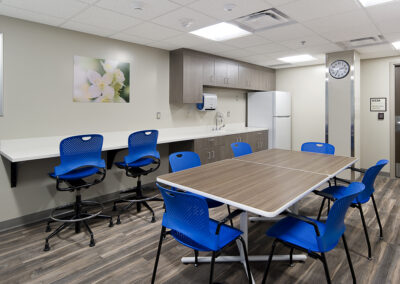 VA preoperative care unit design detail - veterans affairs interior renovation