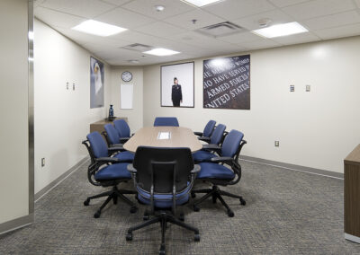 Sioux Falls VA preoperative care conference room - veteran-centered design