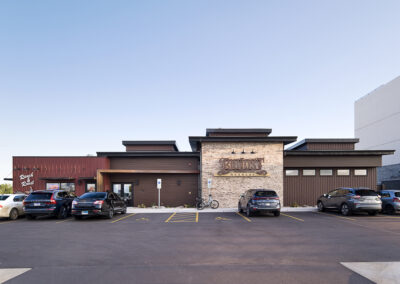 Big Lost Meadery exterior - commercial hospitality design, Sioux Falls South Dakota