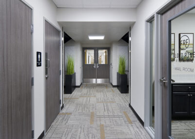 Floyd River Flats interior space - commercial building renovation, Sioux City Iowa