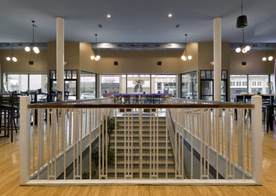 Hatch Montgomery Ward interior - commercial renovation architect, Sioux City IA