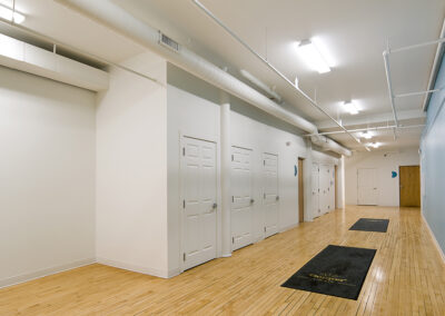 Hatch Montgomery Ward renovation detail - commercial architect, Sioux City Iowa