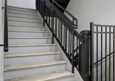 Benson Building hallway interior - historic preservation and adaptive reuse design