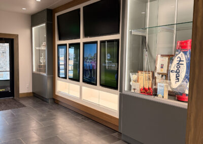 Elmwood Golf Course Clubhouse interior - club development and country club architecture, Sioux Falls SD