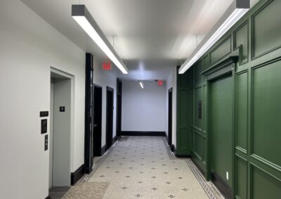 Benson Building interior - adaptive reuse architecture, Iowa
