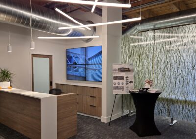 Stone Group Architects Fargo office detail - commercial architecture, Fargo North Dakota