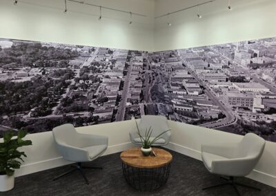 Stone Group Architects Fargo office common space - commercial interior architecture, Fargo ND