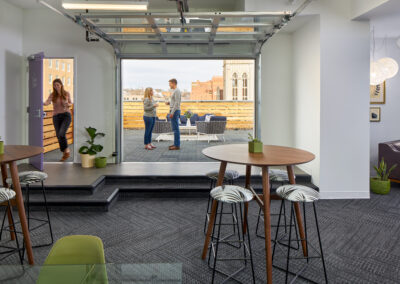 Motor Mart Commerce Building design - historic building renovation, Sioux City IA