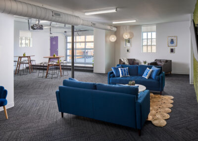 Motor Mart Commerce Building interior - commercial renovation architect, Sioux City IA
