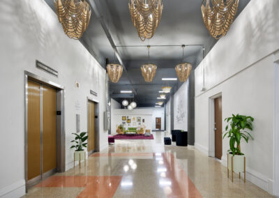 Motor Mart Commerce Building interior renovation - commercial architecture, Sioux City Iowa