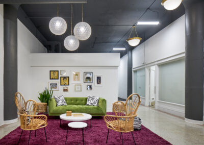 Motor Mart Commerce Building interior space - historic commercial renovation, Sioux City IA