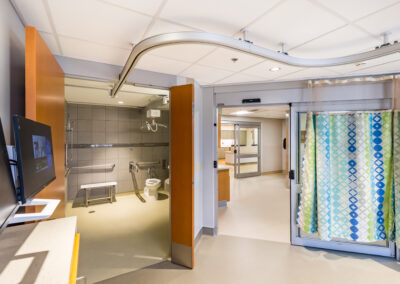 VA step-down unit patient room design - healthcare architecture, Missouri