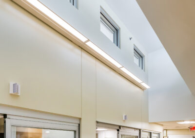VA inpatient unit interior - patient care facility renovation, Columbia MO