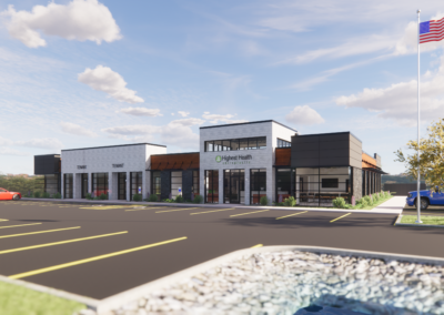 57th Street Strip Mall design - commercial retail architecture, Sioux Falls South Dakota