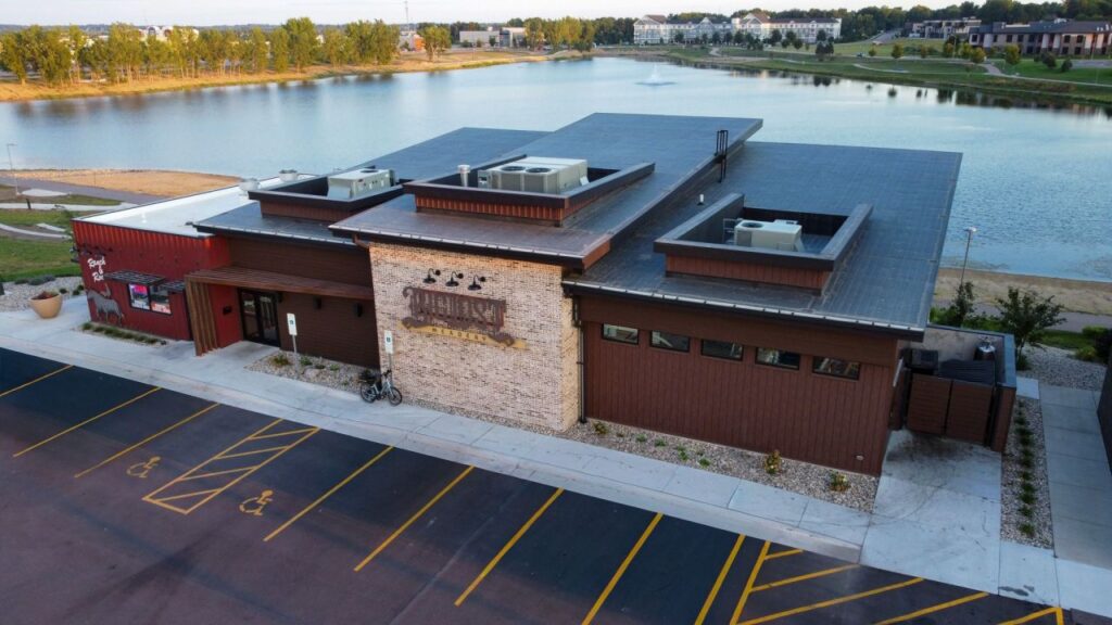 Exterior of Big Lost Meadery in Sioux Falls, showcasing Stone Group's Commercial Architecture capabilities