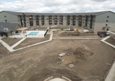 Sage Meadow Apartments exterior photography - multi-family housing, Sioux Falls SD