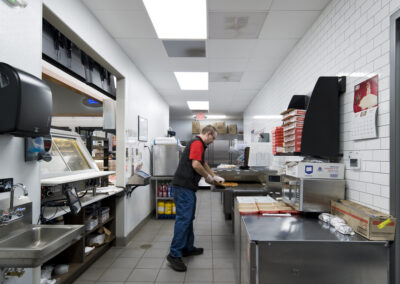 CHS Zip Trip interior building view - commercial architecture, Sioux Falls SD