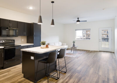 Sage Meadow Apartments dining area - housing development, Sioux Falls SD