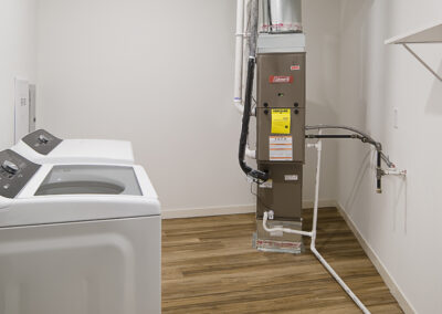 Sage Meadow Apartments laundry room - housing development design, Sioux Falls