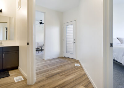 Sage Meadow Apartments hallway - apartment complex design