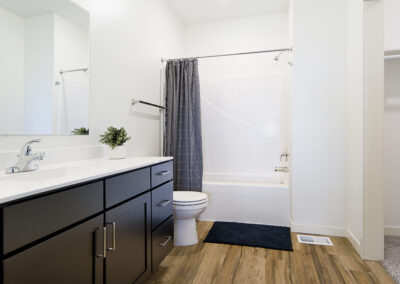 Sage Meadow Apartments bathroom - multifamily residential design, Sioux Falls
