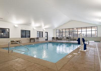 Sage Meadow Apartments indoor pool space - residential architecture, SD