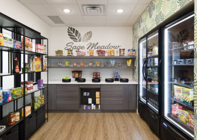 Sage Meadow Apartments snack bar - housing community design, Sioux Falls SD