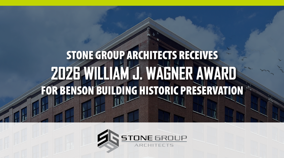 Stone Group Architects Receives the 2026 William J. Wagner Award for Benson Building Historic Preservation