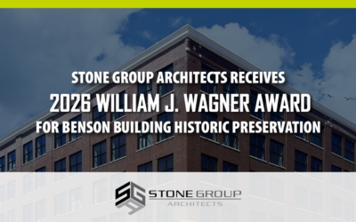 Stone Group Architects Receives the 2026 William J. Wagner Award for Benson Building Historic Preservation