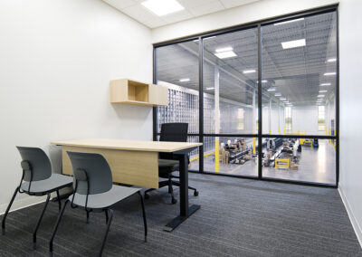 Modern distribution center and corporate office